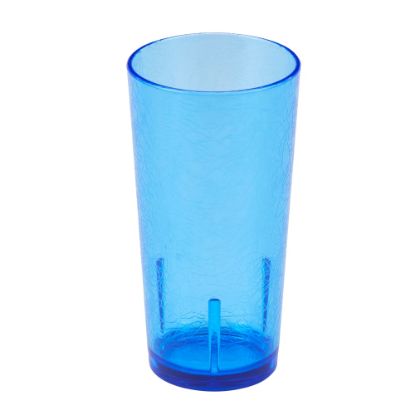 Picture of Cambro Del Mar Styrene Tumblers, 16 Oz, Sapphire Blue, Pack Of 36 Tumblers