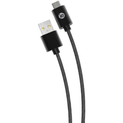 Picture of DigiPower USB Data Transfer Cable - 10 ft USB Data Transfer Cable - First End: USB Type A - Second End: USB Type C - Black