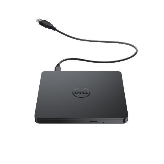 Picture of Dell Slim DW316 - Disk drive - DVD�RW (�R DL) / DVD-RAM - 8x/8x/5x - USB 2.0 - external - for Latitude 54XX, 55XX, 74XX; OptiPlex 30XX, 5490, 7490; Precision 35XX; Vostro 15 3510