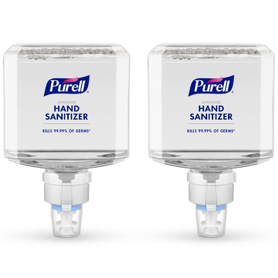 Picture of PURELL Advanced Foam Hand Sanitizer Refill, Clean Scent, ES8 Refill, 1200mL, Pack of 2