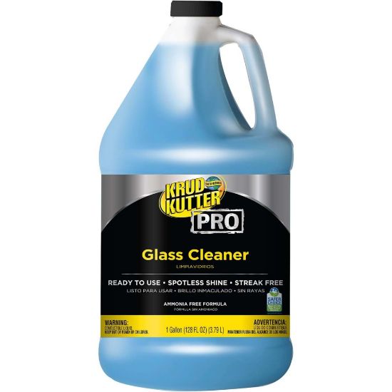 Picture of Krud Kutter Pro Glass Cleaner, 1 Gallon, Blue, Pack Of 4 Jugs