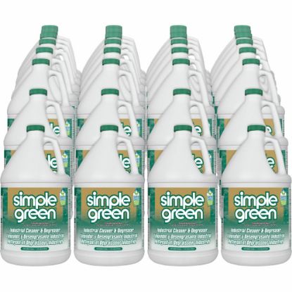 Picture of Simple Green Industrial Cleaner/Degreaser - Concentrate - 128 fl oz (4 quart) - Original Scent - 168 / Pallet - White