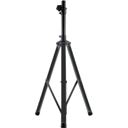 Picture of gemini STL-500: Ultra Bright LED Speaker Stand - 110.23 lb Load Capacity - 35.4in Height x 3.9in Width - Black