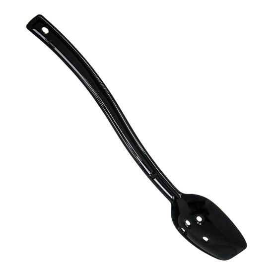 Picture of Carlisle Perforated Spoons, 0.8 Oz, 10in, Black, Pack Of 12 Spoons