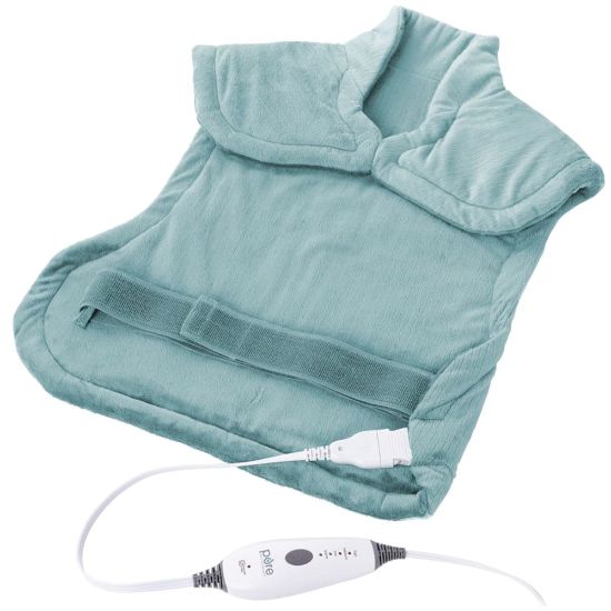 Picture of Pure Enrichment PureRelief XL King Size Heating Pad, 23-1/2in x 11-1/2in, Sea Glass