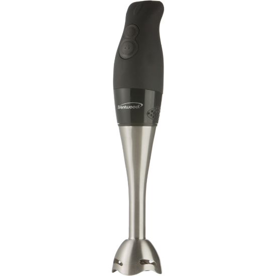 Picture of Brentwood HB-33BK 2 Speed Comfort Grip Hand Blender in Black - 200 W - 2 Speed Setting(s) - 4.83 ft - Black