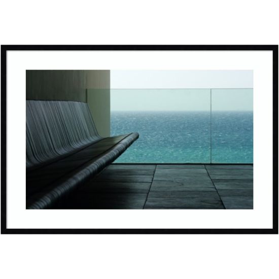 Picture of Amanti Art The Sound Of The Sea by Florian Zeidler Wood Framed Wall Art Print, 41inW x 28inH, Black