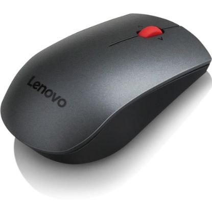 Picture of Lenovo Professional Wireless Laser Mouse - Laser - Wireless - Radio Frequency - Black - USB - 1600 dpi - Scroll Wheel - 5 Button(s)