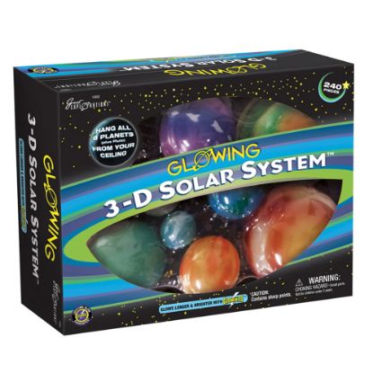 Picture of Great Explorations Glowing 3-D Solar System, Pre-K To Grade 4