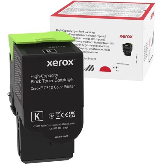 Picture of Xerox Original High Yield Laser Toner Cartridge - Single Pack - Black - 1 / Each - 8000 Pages