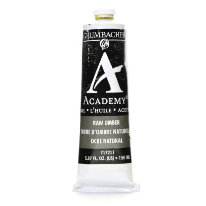 Picture of Grumbacher Academy Oil Colors, 5.07 Oz, Raw Umber, Pack Of 2