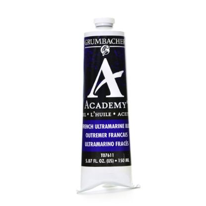 Picture of Grumbacher Academy Oil Colors, 5.07 Oz, French Ultramarine Blue, Pack Of 2