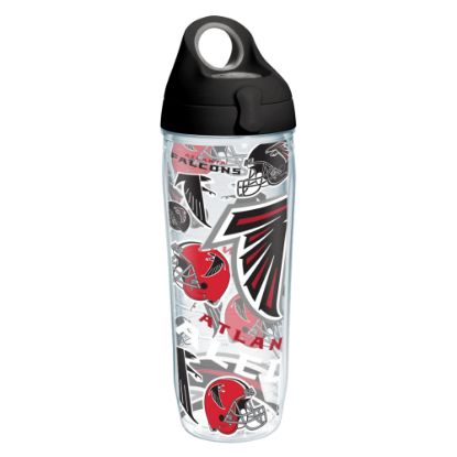 Picture of Tervis NFL All-Over Water Bottle With Lid, 24 Oz, Atlanta Falcons