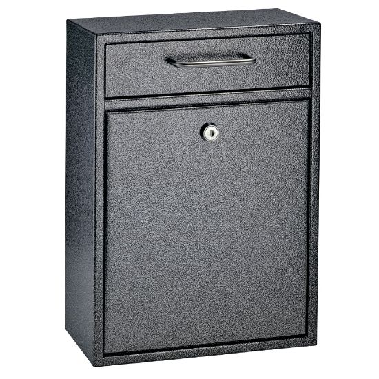 Picture of Mail Boss Locking Security Drop Box, 16 1/4inH x 11 1/4inW x 4 3/4inD, Galaxy