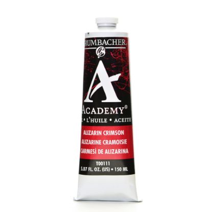 Picture of Grumbacher Academy Oil Colors, 5.07 Oz, Alizarin Crimson, Pack Of 2