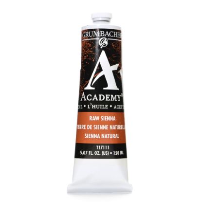 Picture of Grumbacher Academy Oil Colors, 5.07 Oz, Raw Sienna, Pack Of 2