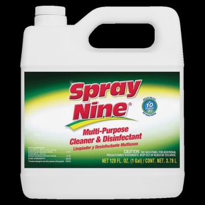 Picture of Spray Nine Heavy-Duty Cleaner And Degreaser Disinfectant Liquid, 128 Oz Bottle