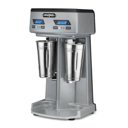 Picture of Waring Double Spindle 3-Speed Drink Mixer, Silver