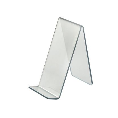 Picture of Azar Displays Tabletop Easels, Acrylic, 8 3/4inH x 4inW x 8inD, Clear, Pack Of 10