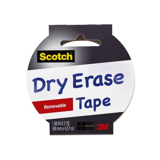 Picture of Scotch Dry Erase Tape, 1.88in x 5 Yd., White