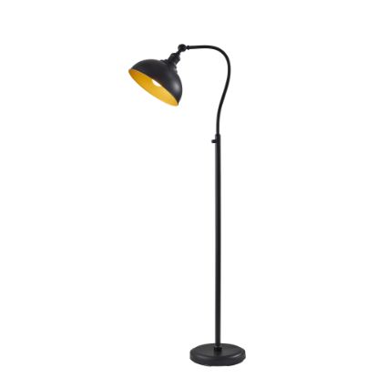 Picture of Adesso Wallace Floor Lamp, 56-1/2inH, Black