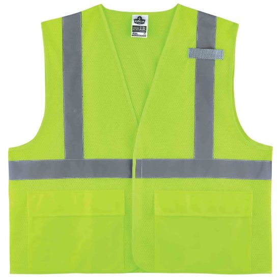 Picture of Ergodyne GloWear Safety Vest, Mesh 8220HL, Type R Class 2, 4X/5X, Lime