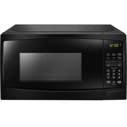 Picture of Danby 0.9 cuft Black Microwave - 0.9 ft� Capacity - Microwave - 10 Power Levels - 900 W Microwave Power - 10.60in Turntable - 120 V AC - 15 A Fuse - Countertop - Black