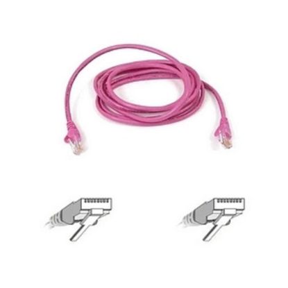 Picture of Belkin Cat5e Patch Cable - 1000ft - Pink