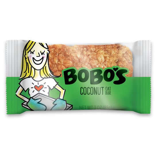 Picture of BoBos Oat Bars, Coconut, 3.5 Oz, Box of 12 Bars