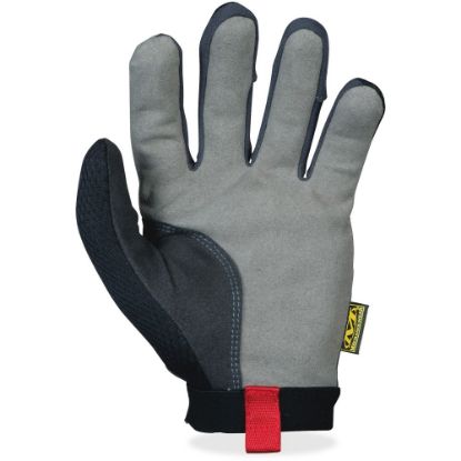 Picture of Mechanix Wear 2-way Stretch Utility Gloves - 9 Size Number - Medium Size - Black - Stretchable, Air Vent, Reinforced Palm Pad, Snag Resistant, Hook & Loop - 1 / Pair