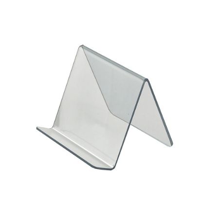 Picture of Azar Displays Tabletop Easels, Acrylic, 4 1/8inH x 5inW x 5inD, Clear, Pack Of 10