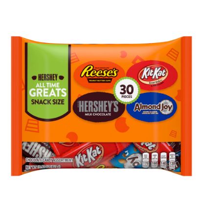 Picture of Hersheys All Time Greats Snack-Size Assortment, 15.5 oz, Pack of 2 Bags