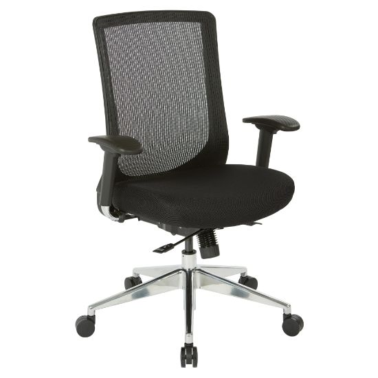 Picture of Space Seating Mesh High-Back Task Chair, Black