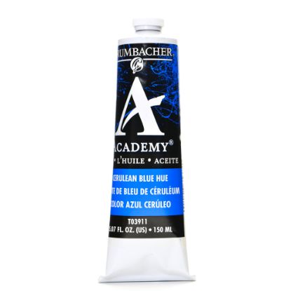 Picture of Grumbacher Academy Oil Colors, 5.07 Oz, Cerulean Blue Hue, Pack Of 2