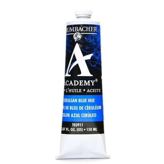 Picture of Grumbacher Academy Oil Colors, 5.07 Oz, Cerulean Blue Hue, Pack Of 2