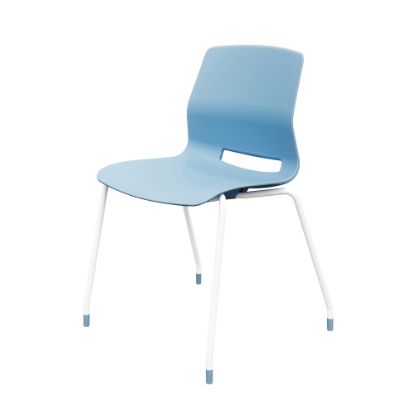 Picture of KFI Studios Imme Stack Chair, Sky Blue/White