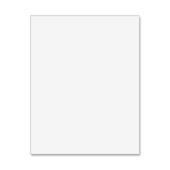 Picture of UCreate Coated Poster Board - Printing - 22inHeight x 28inWidth x 1inLength - 100 / Carton - White