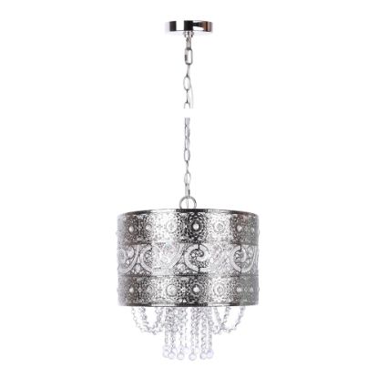 Picture of LumiSource K9 Dangles Contemporary Pendant Ceiling Lamp, 15-1/2inW, Polished Nickel