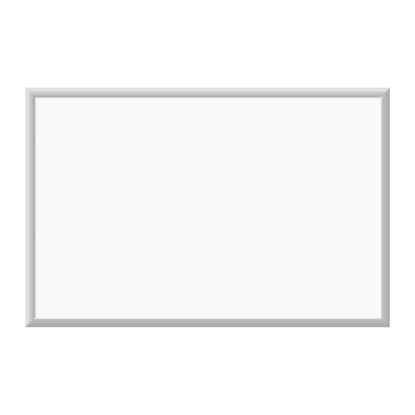 Picture of U Brands Magnetic Dry-Erase Board, 36in X 24in, Silver Aluminum Frame, Actual Size 35in X 23in (071U00-01)