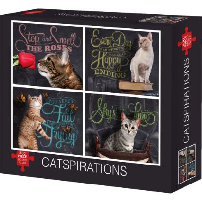 Picture of Willow Creek Press 500-Piece Puzzle, Catspirations