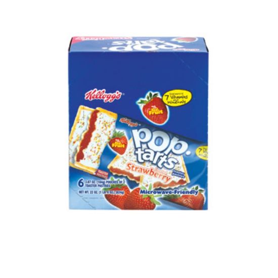 Picture of Pop-Tarts, Strawberry, 52 g, Box of 6