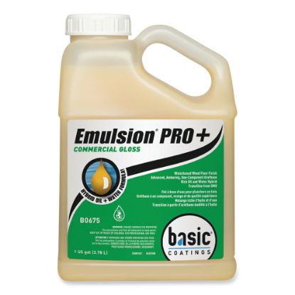 Picture of Betco Emulsion Pro+ Floor Finish And Sealer, 1 Gallon, Carton Of 4 Bottles