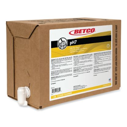 Picture of Betco pH7 Floor Cleaner, Lemon Scent, 5 Gallons, Carton Of 4 Bags