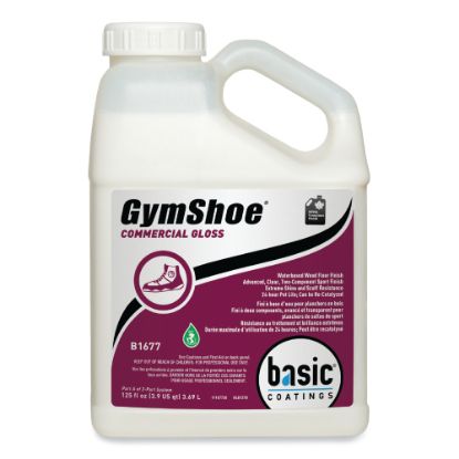 Picture of Betco GymShoe Gloss Sport Finish, Mild Scent, 1 Gallon, Carton Of 4 Bottles