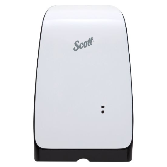 Picture of Scott Electronic Touchless Cassette Skin Care Dispenser, 4-1/2inH x 7-5/8inW x 12-7/8inD, White