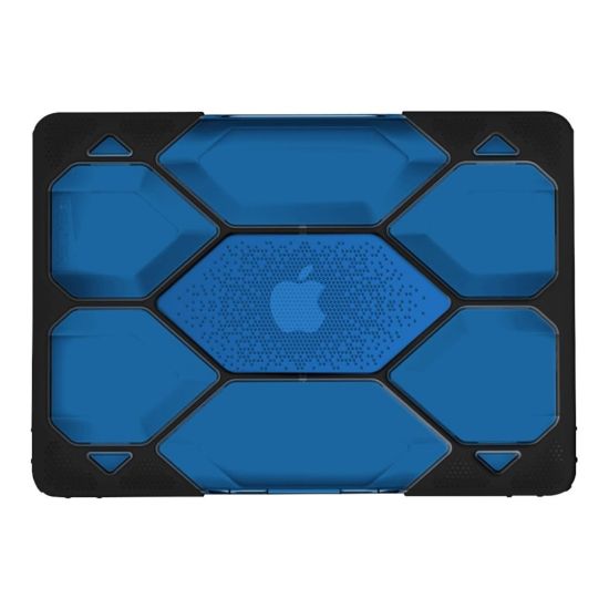 Picture of iBenzer Hexpact - Notebook shell case - 13.3in - transparent blue - for Apple MacBook Air 13.3in (Mid 2012, Mid 2013, Early 2014, Early 2015, Mid 2017)