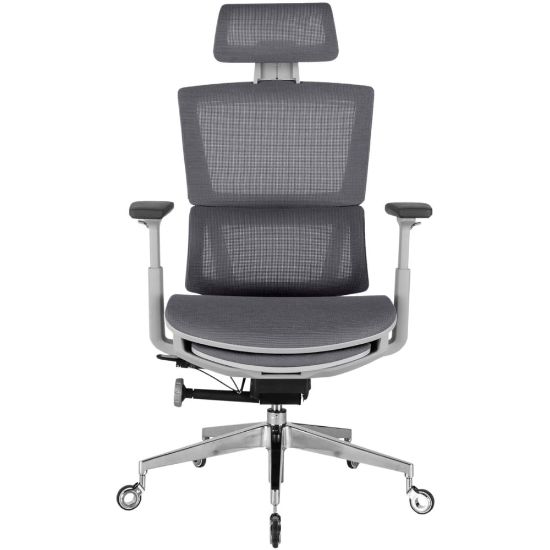 Picture of Nouhaus Rewind Ergonomic Fabric High-Back Executive Office Chair, Gray