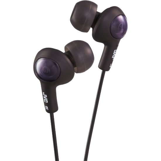 Picture of JVC Gummy Plus In-Ear Headphones, Black