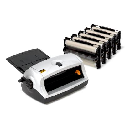 Picture of Scotch Cold Laminating Machine 8.5in Laminator Value Pack, 5 cartridges