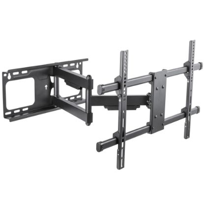 Picture of BLACK+DECKER Full-Motion Large Flat-Panel Mount For 40in to 86in TVs, 2.8inH x 10.5inW x 16.5inD, Black